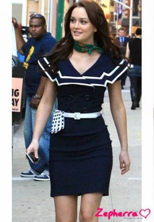 1950s/ 50s dress/ Sailor Dress/ Nautical Dress/ Rockabilly/ Pin up/ Plus size/ Vintage Dress / Blair Waldorf/ Navy Blue/ Gossip Girl