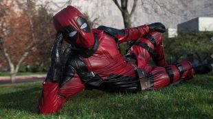 Deadpool Coseplay Costume for an Adult, Large