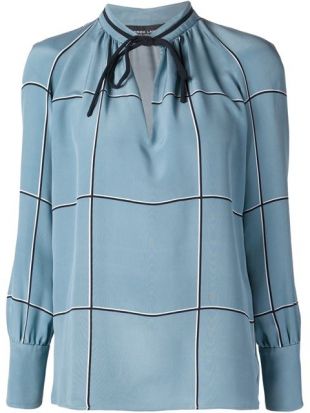 Drek Lam tied neck blouse