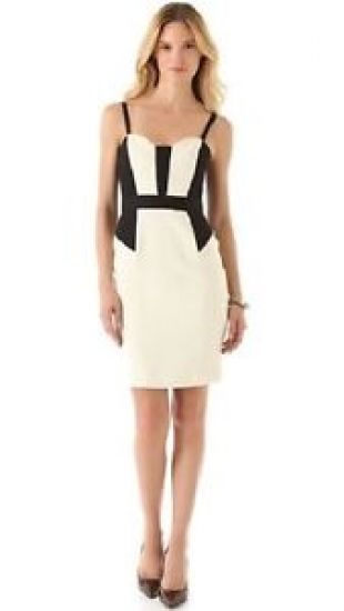 Milly Women's Mesh Bustier Dres