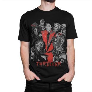 Michael Jackson Thriller Original Art T Shirt, homme s toutes les tailles pour femmes