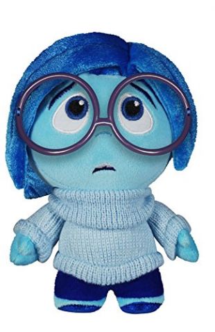 Funko - Peluche Disney - Inside out Vice Versa fabricación Tristeza 15cm - 0849803050597 - Peluche Inside out Tristeza