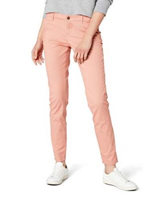 Only Onlparis Low Skinny Chino Pnt Noos, Pantalones para Mujer, Rosa (Rose Dawn), W36/L32