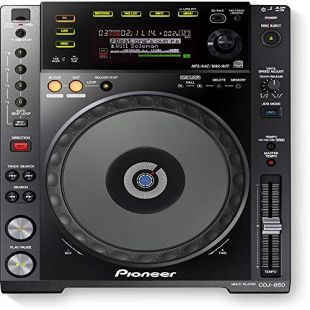 Pioneer cdj850 K, black CD DJ MP3, full control