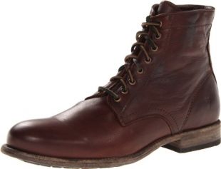 FRYE Mens Tyler Lace Up-M Tyler Lace Up Brown Size: 10.5 UK
