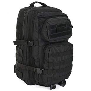 Mil-Tec MOLLE Tactical Assault Backpack - Large 36 Litre Black