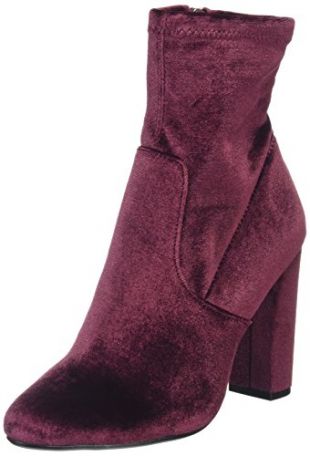 Steve Madden Damen Editt Ankleboot Bootsschuhe, Rot (Burgundy), 39 EU
