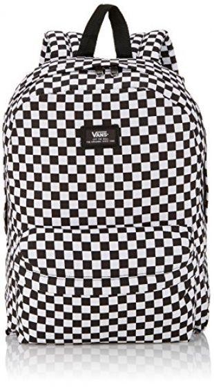 Vans Herren Rucksack M Old Skool II Backpack, Schwarz (schwarz/weiß kariert) Che, 42.5 x 32 x 12.5 cm, 22 Liter, VONIHU0