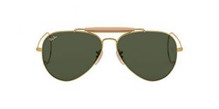 Ray-Ban Unisex's Rb 3030 Sunglasses, Gold, 58