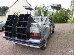 BX (1986) version DeLorean de Retour vers le futur