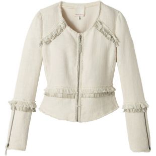 Rebecca taylor tweed hot sale bomber jacket