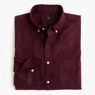 SLIM VINTAGE OXFORD SHIRT IN TONAL COTTON