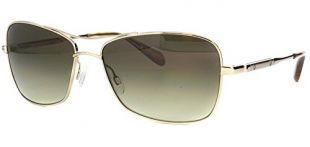 Oliver Peoples Sanford OV1130S 5132/85 Gold VFX w/ chrome olive photochromic lens