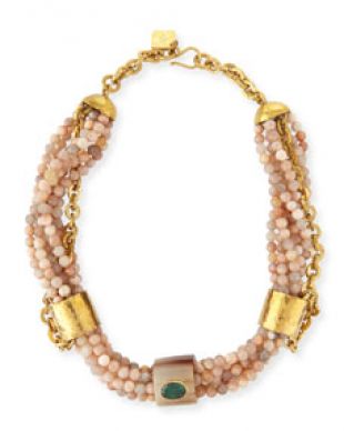 Ashley Pittman - Mchanga Multi-Strand Beaded Necklace