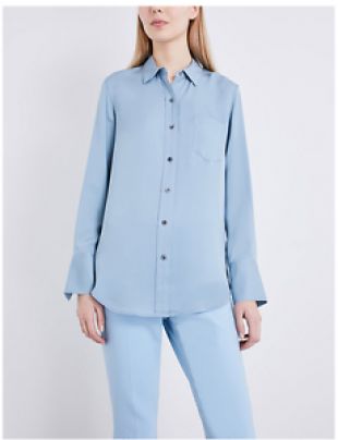 chemise bleue