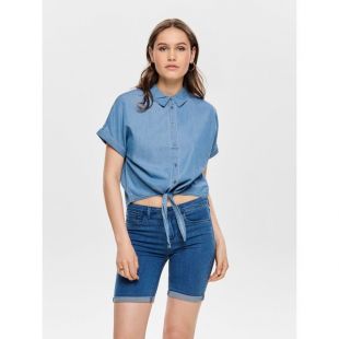 Chemise en jean Nœud