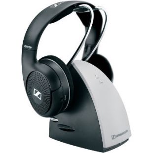 Sennheiser RS120 On-Ear Wireless RF Headphones with Charging Dock