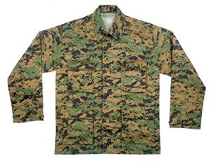 Rothco Bdu Shirt - Woodland Digital Camo