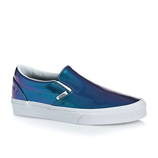 Vans Classic Slip-On Patent Leather Ankle-High Shoes