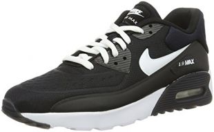 Nike Air Max 90 Ultra SE (GS) Running Trainers 844599 Sneakers Shoes (5.5 M US Big Kid, Black White 001)