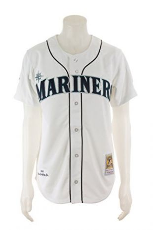 Mitchell & Ness Ken Griffey Jr. 1997 Authentic Jersey Seattle Mariners In White 2XL