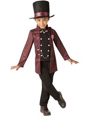 Rubie's 620749 Official Willy Wonka Charlie and the Chocolate Factory Costume, Kids', Large