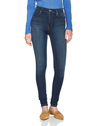 Levi's Women's Mile High Super Skinny Skinny Skinny Jeans, Blue (Lonesome Trail 36), W32/L32