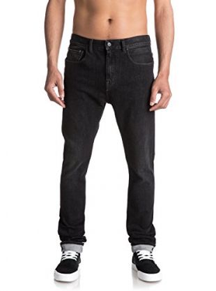 Quiksilver Low Bridge Slate - Skinny Fit Jeans for Men - Männer