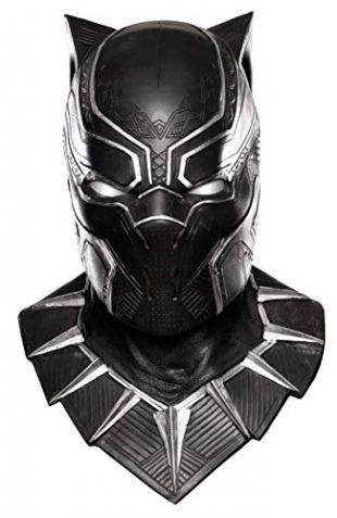 Rubie's Costume Co Captain America: Civil War Panther Overhead Latex Mask, Black, One Size