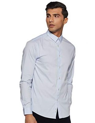 Celio Herren Regular Fit Businesshemd Jasantal2 Einfarbig, Weiß, M (Herstellergröße: M)