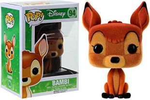 Funko - Figurine Disney Bambi - Bambi Flocked Exclu Pop 10cm - 0849803093778
