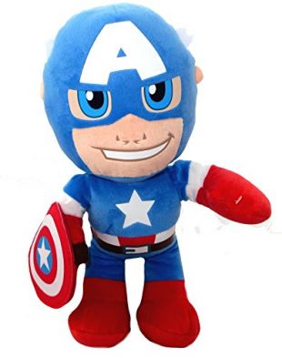 Marvel Captain America Super Hero Squad Soft Plush Toy 30cm