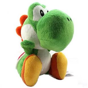 Nintendo Beta Service 365382 Super Mario Yoshi - Muñeco de Peluche (26 cm) - Peluche Yoshi 25 cm