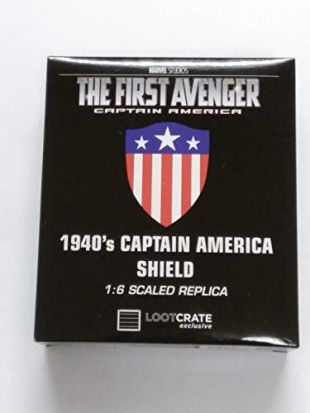1940's Captain America Shield Lootcrate Exclusive 1:6 Scaled Replica