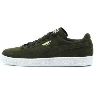 Puma SUEDE "Forest Night/White"