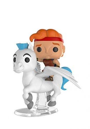 Funko 29372 POP Rides: Disney: Hercules: Pegasus & Hercules S1 Pegasus Toy, Multi-Colour