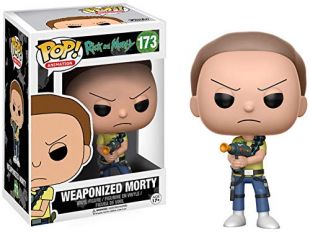 Funko- Pop Vinile Rick & Morty Figure Weaponized Morty, Multicolore, 12440