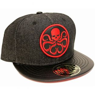 Marvel Comics Hydra Logo Black Snapback cap
