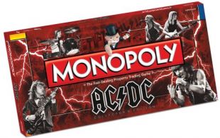 Monopoly AC/DC Board Game