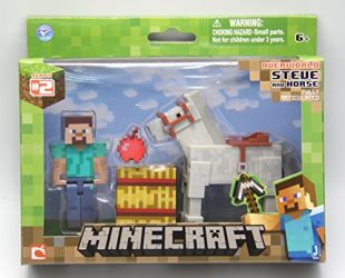 Minecraft Steve with Horse