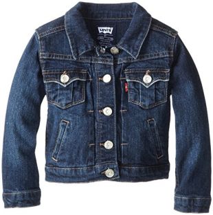 Levi's Girls' Denim Jacket, Indigo Muse, 2T