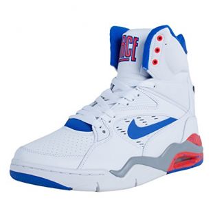 Nike - Nike Men's Air Command Force Retro Basketball Shoes White/Black ...