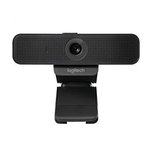 Logitech C925e Webcam Pro Logitech, Full HD, USB con Microfoni Omnidirezionali, Nero