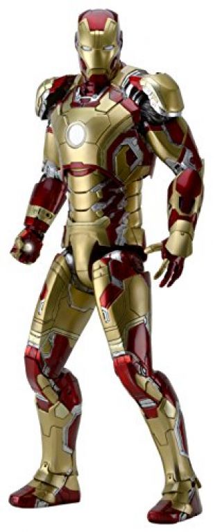 NECA Iron Man 3 1/4 Scale Iron Man (Mark 42) Action Figure