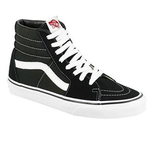 Vans Unisex SK8-Hi Sneaker Black Size 16