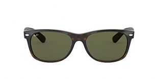Ray-Ban New Wayfarer, Occhiali da sole, unisex ,Tartaruga (tartaruga), 55mm