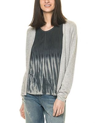Only Onlcosy L/s Button Cardigan Knt Chaqueta, Gris (Light Grey Melange), 36 (Talla del Fabricante: Small) para Mujer