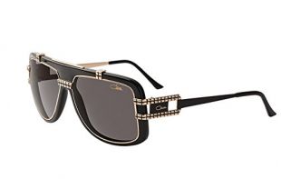 Cazal - CAZAL VINTAGE 661-3 BLACK GREY, Geométrico acetato hombre