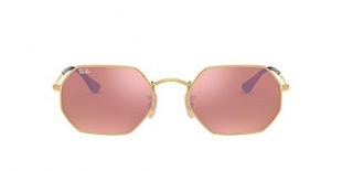 Ray-Ban RB 3556n Gafas de sol, Gold, 53 Unisex-Adulto