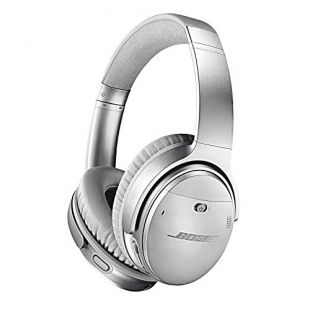 Bose QuietComfort 35 (Series II) Wireless Headphones, Noise Cancelling with Amazon Alexa - Silver